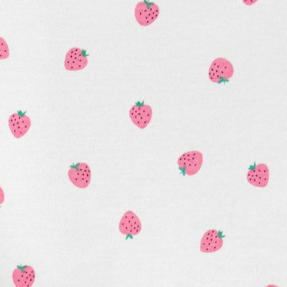 Carter's 3-Piece Strawberry Little Vest Set - 3 Months - Picture 2 of 4